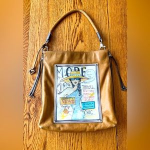 Brighton More Celebrity News…Travel…Chic leather fashionista shoulder bag